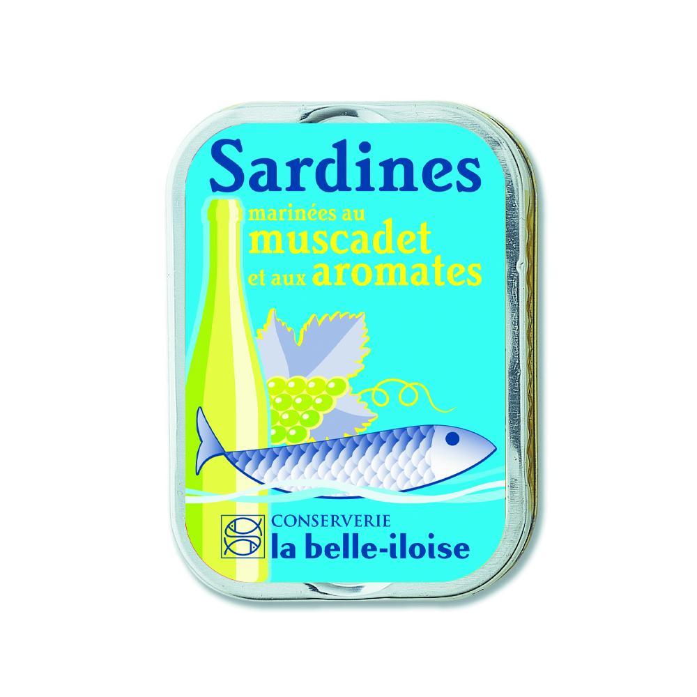 Filets de sardines à la sauce armoricaine 115g