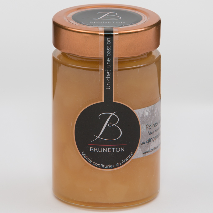 Poires au gingembre confit Confitures et confits Fine France