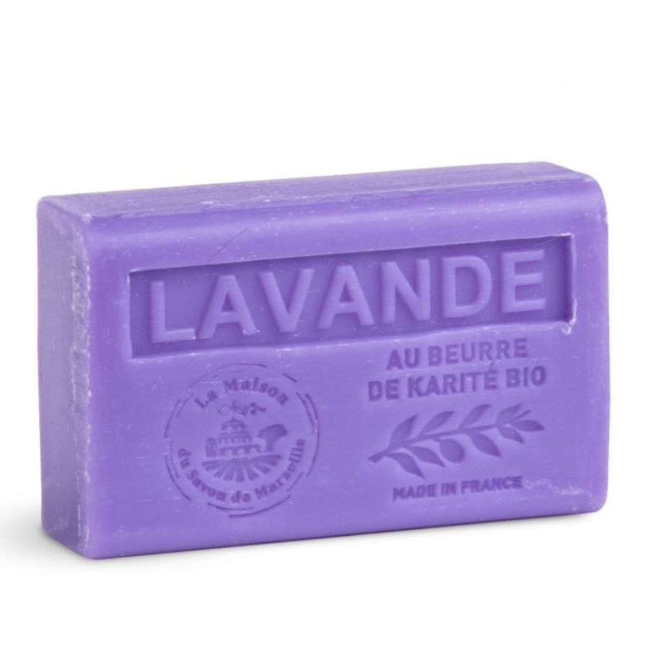 Savon beurre de karité lavande