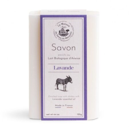 Savon lait d'ânesse lavande