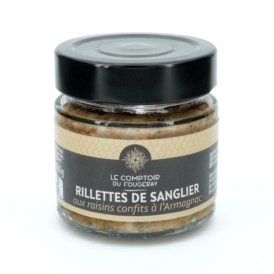 Rillettes de sanglier Armagnac