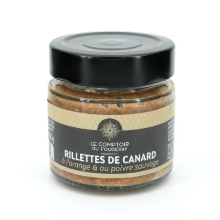 Rillettes de canard à l'orange