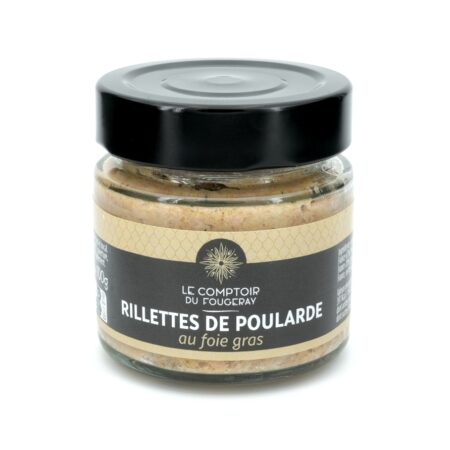 Rillettes de poularde au foie gras