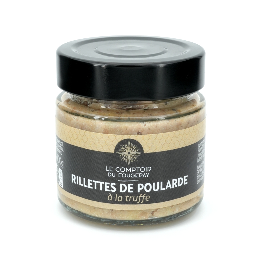 Rillettes de poularde à la truffe